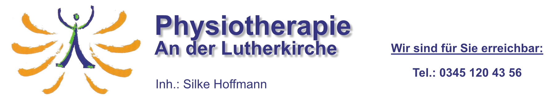 Logo Physiotherapie an der Lutherkirche in Halle Calvinstrasse 3